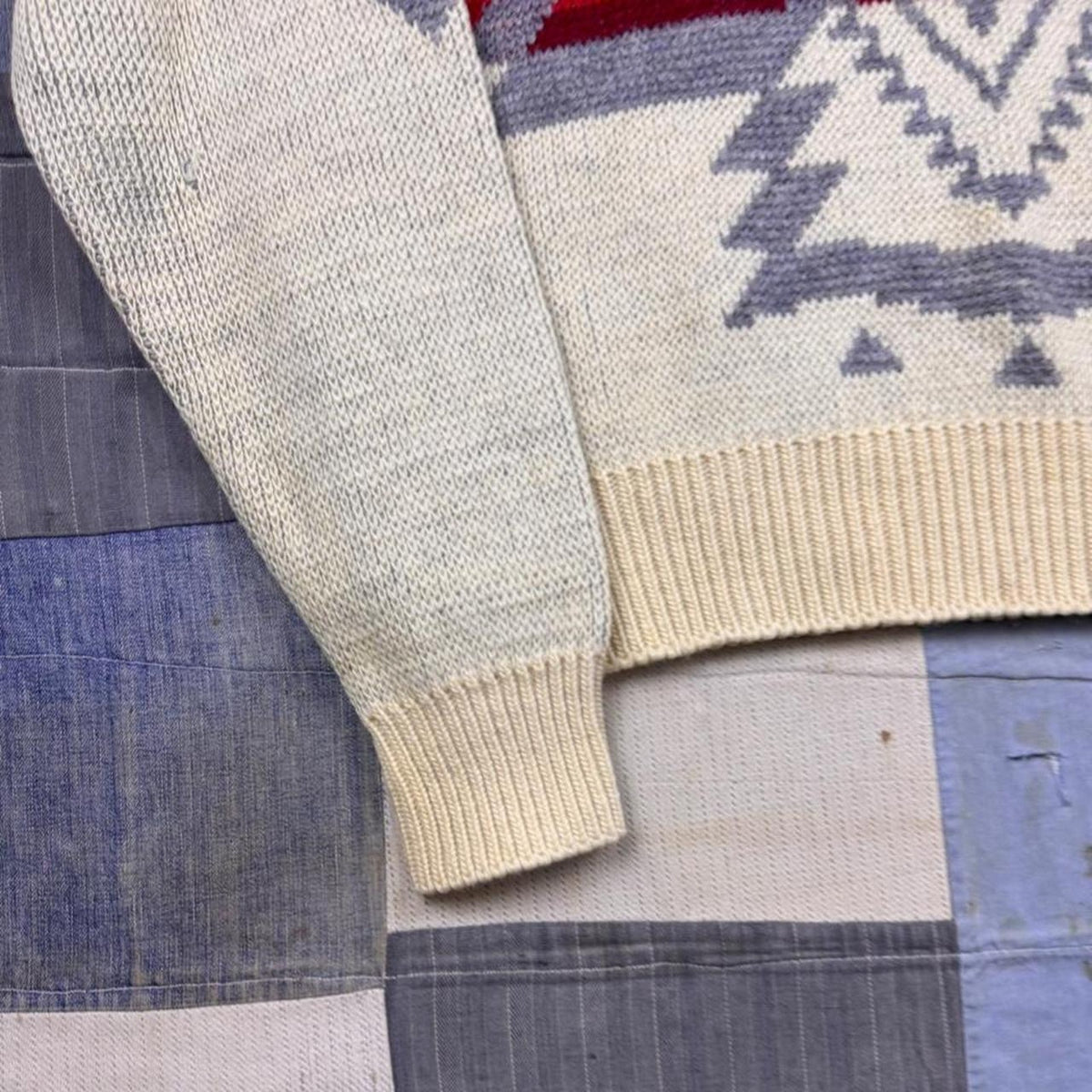 1980s Pendleton High Grade Western Wear Southwestern Wool Sweater | Medium
