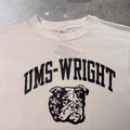 1990s UMS-Wright Bulldogs Champion College Tee | Medium