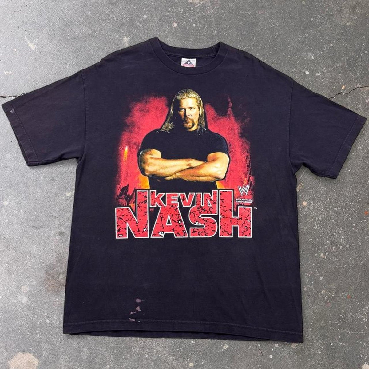 2003 WWE Kevin Nash Big Daddy Cool Wrestling Tee | XL