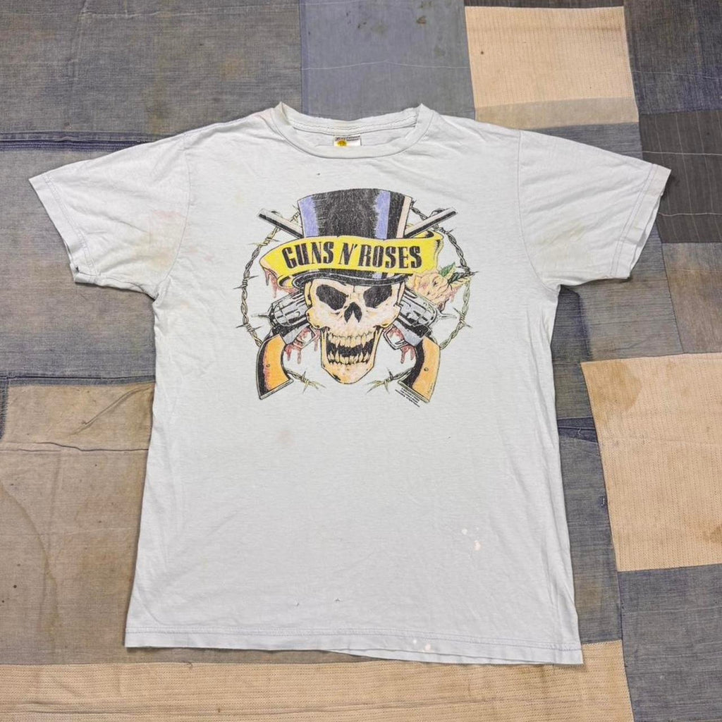 2005 Guns N Roses blue band tee | Medium