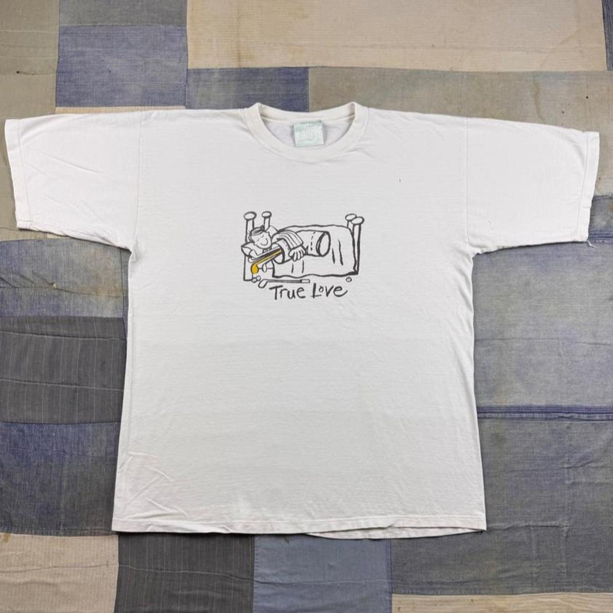 1990s True Love Golfing Novelty Graphic Tee | XL