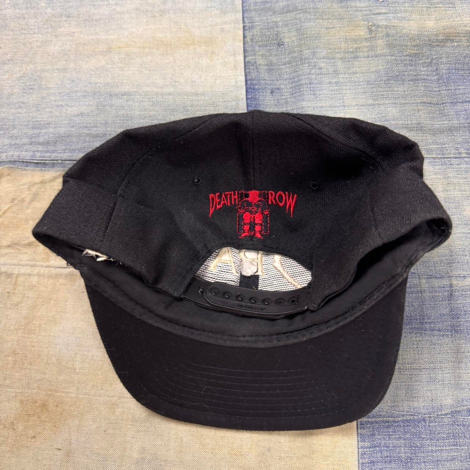 1990s 2Pac black snapback hat | osfa
