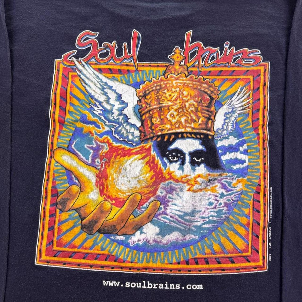 1998–2001 Soul Brains Bad Brains Long Sleeve Band Tee | Medium