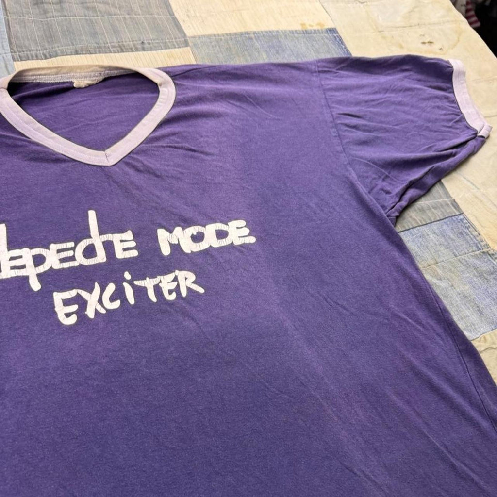 2001 Depeche Mode Exciter World Tour Ringer Tee | Large