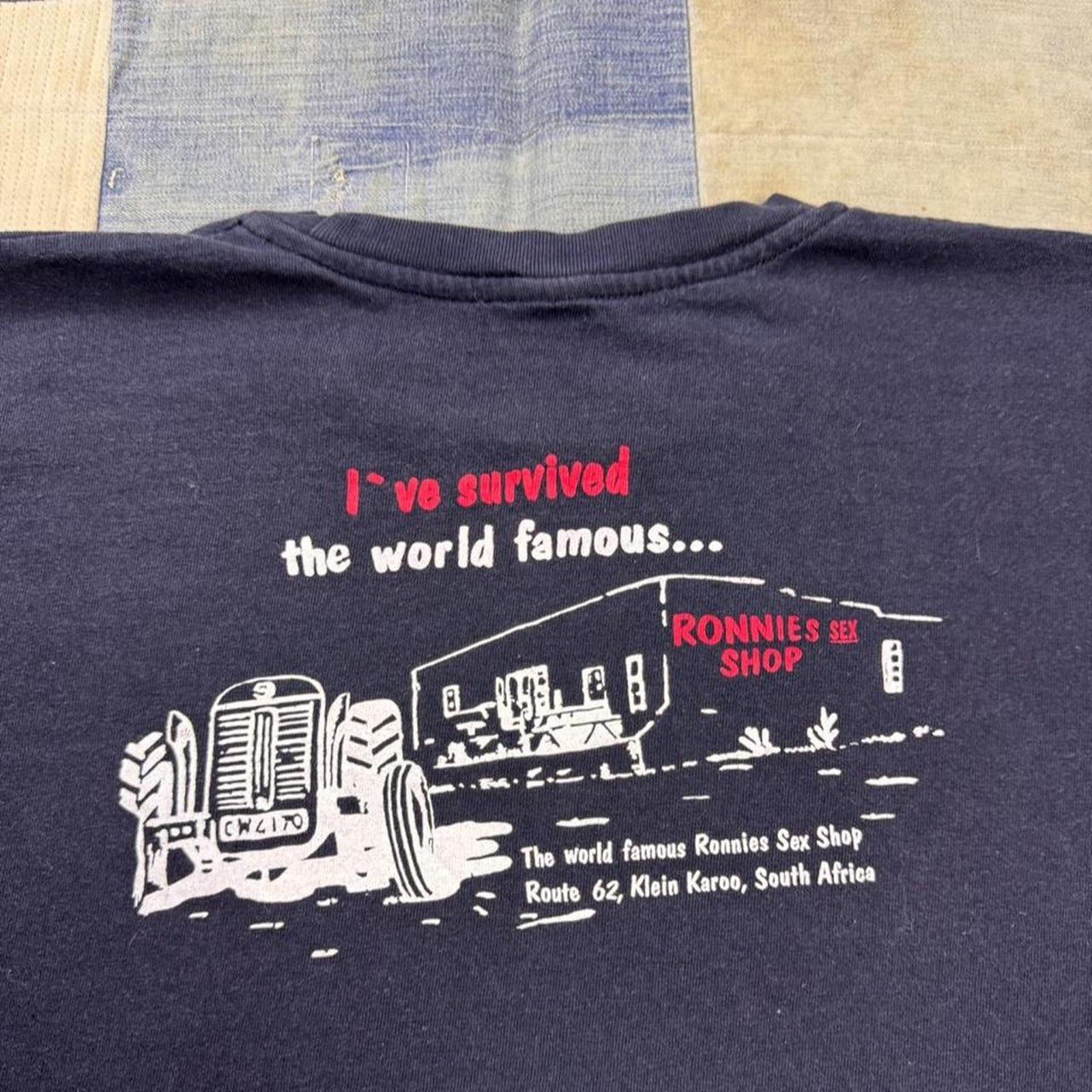 1990s Ronnie’s Sex Shop South Africa Route 62 Tee | Large