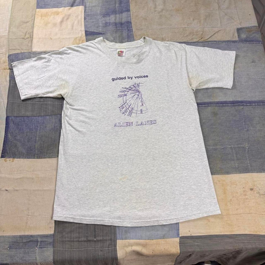 Vintage 1990s Guided By Voices Alien Lanes promotional T-shirt