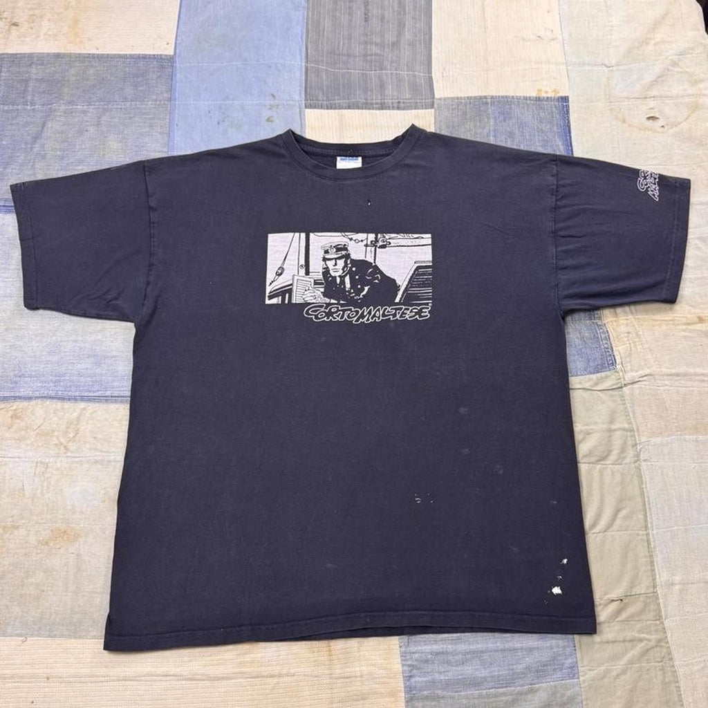 1990s Corto Maltese Sailor Comic Graphic Tee | XL