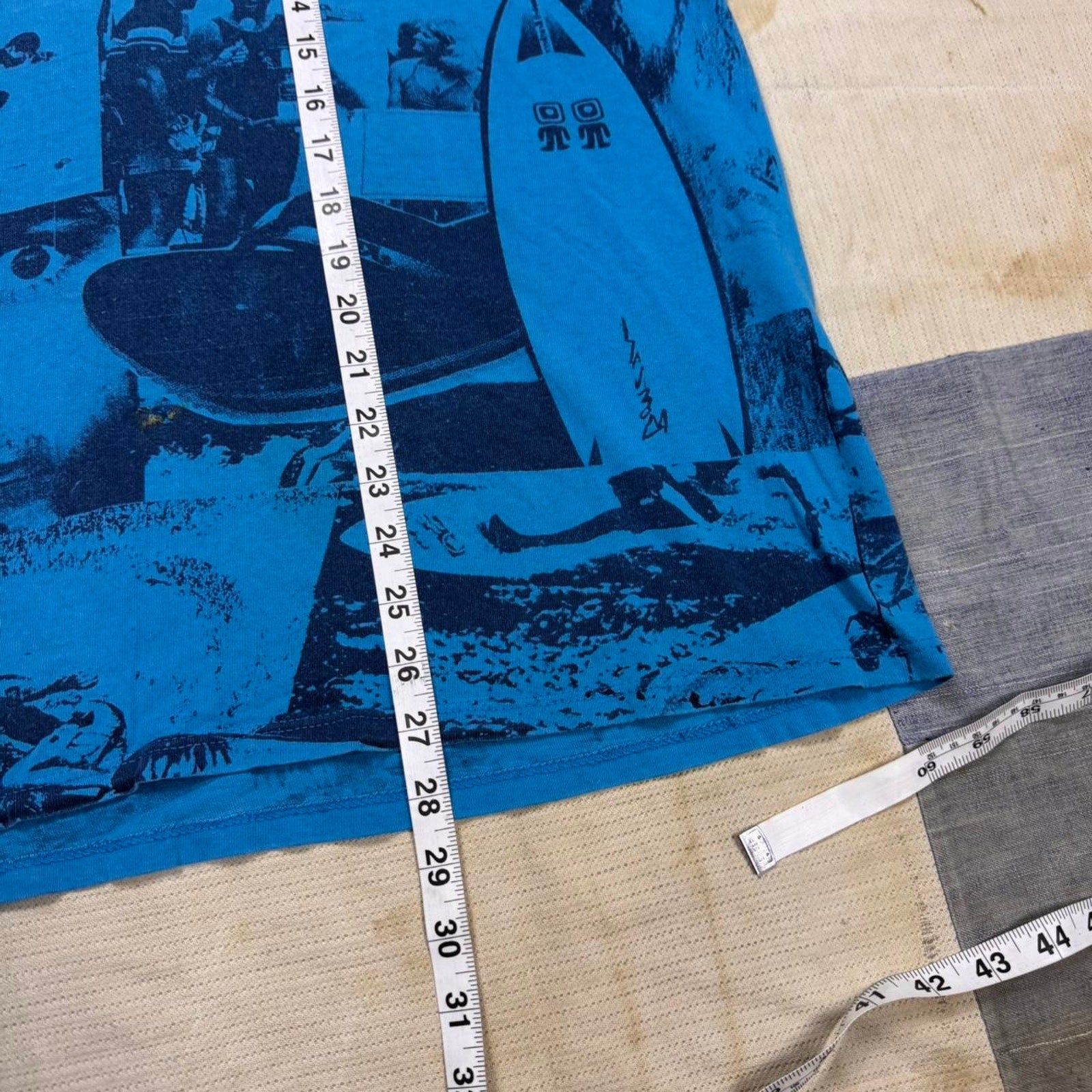 1990s surf graphic tee | Large