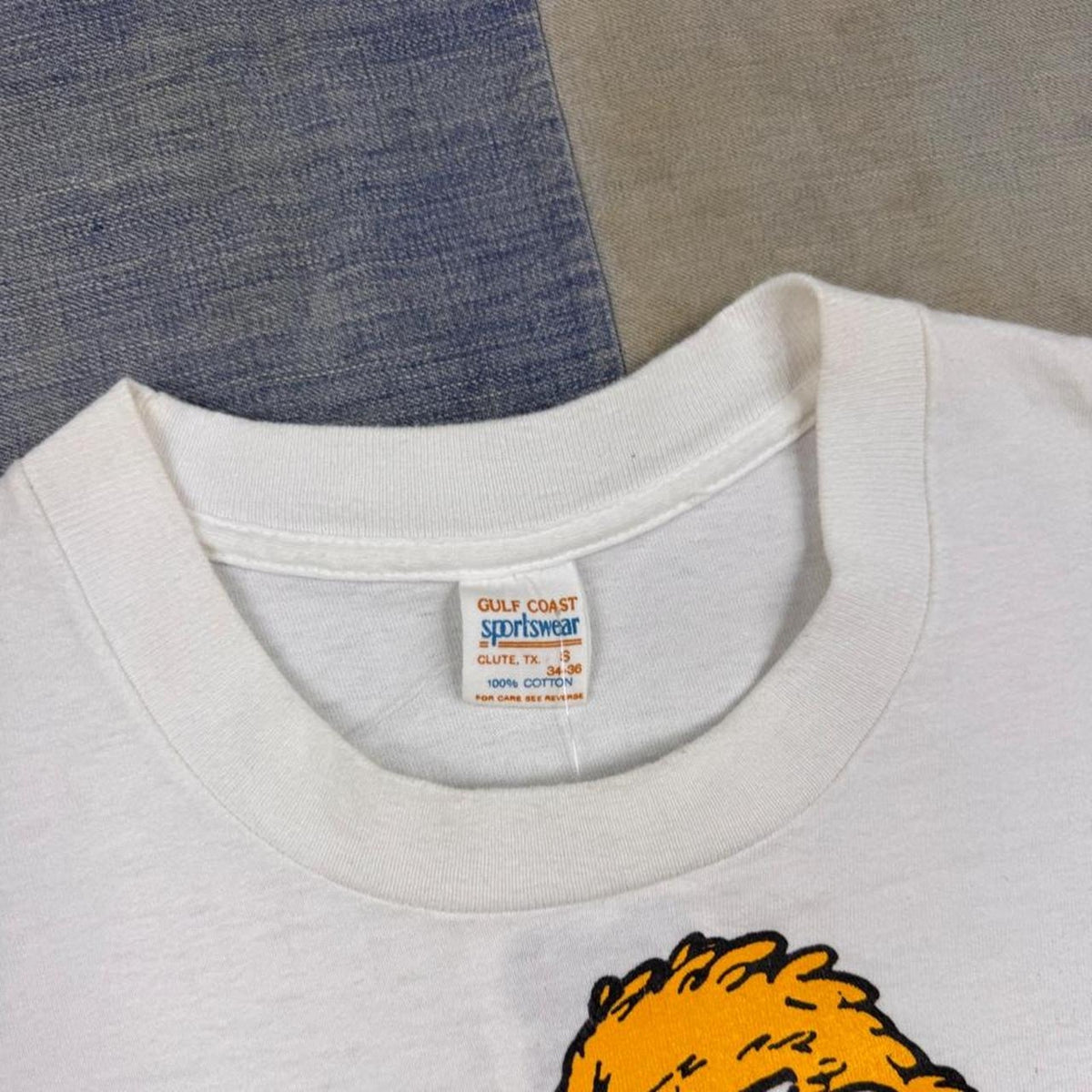 1980s USM Southern Miss Eagles Mascot Graphic Tee | Small