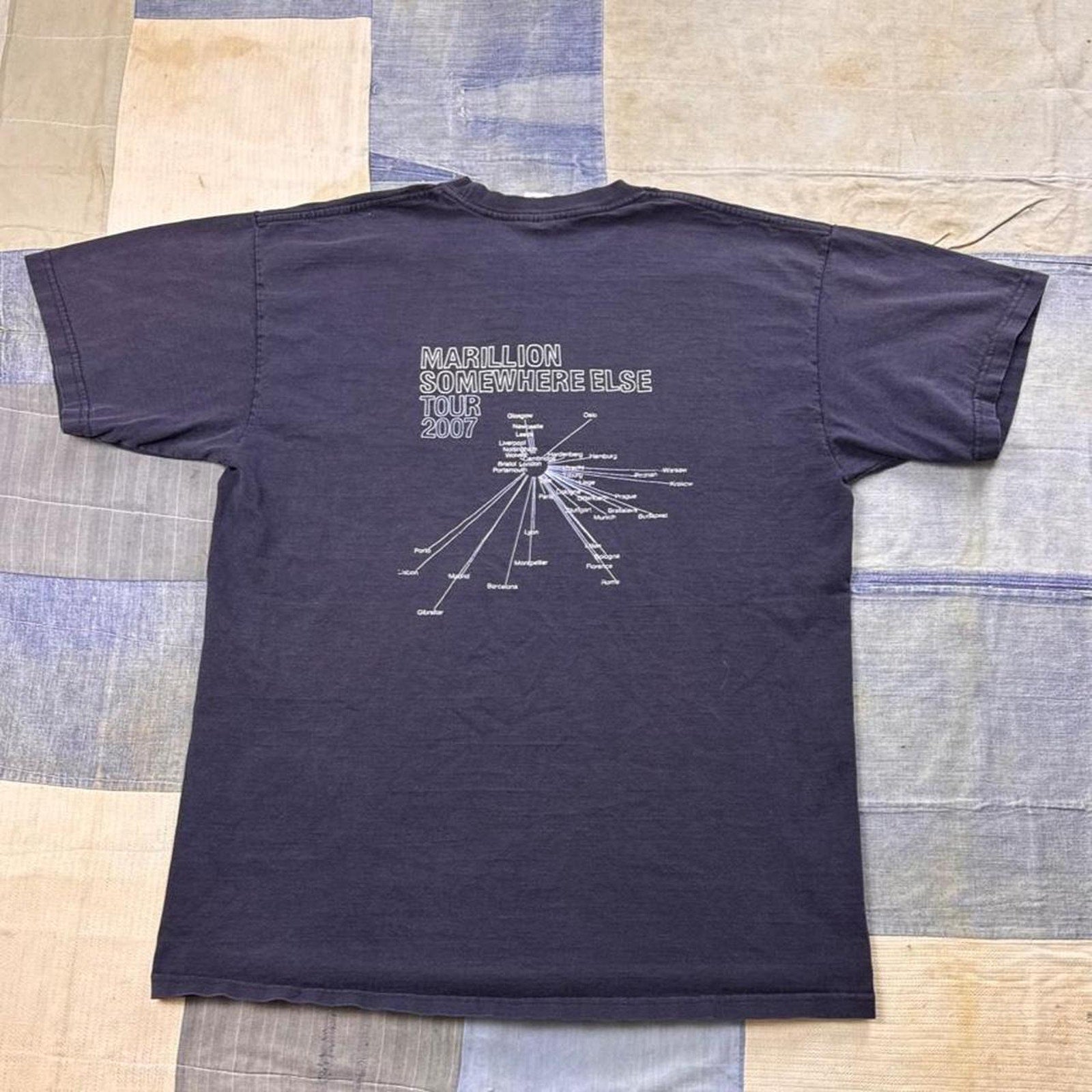 2007 Marillion Somewhere Else European Tour Tee | Large