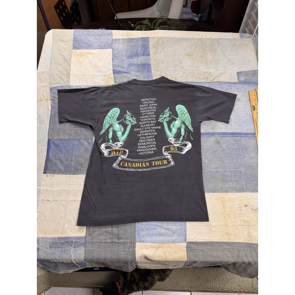 Vintage 1995 The Tragically Hip Canadian Tour Brockum Band T Shirt USA Made XL