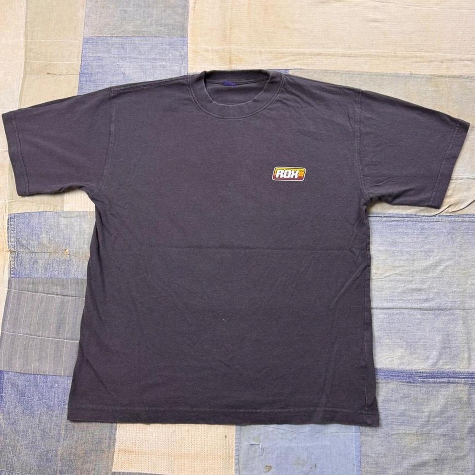 1998 ROX Fear of a Flat Planet Devil Graphic Tee | Medium