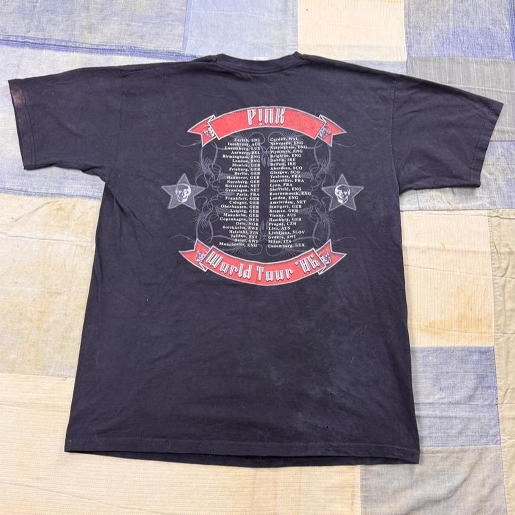 2000s P!nk I’m Not Dead World Tour Band Tee | Medium