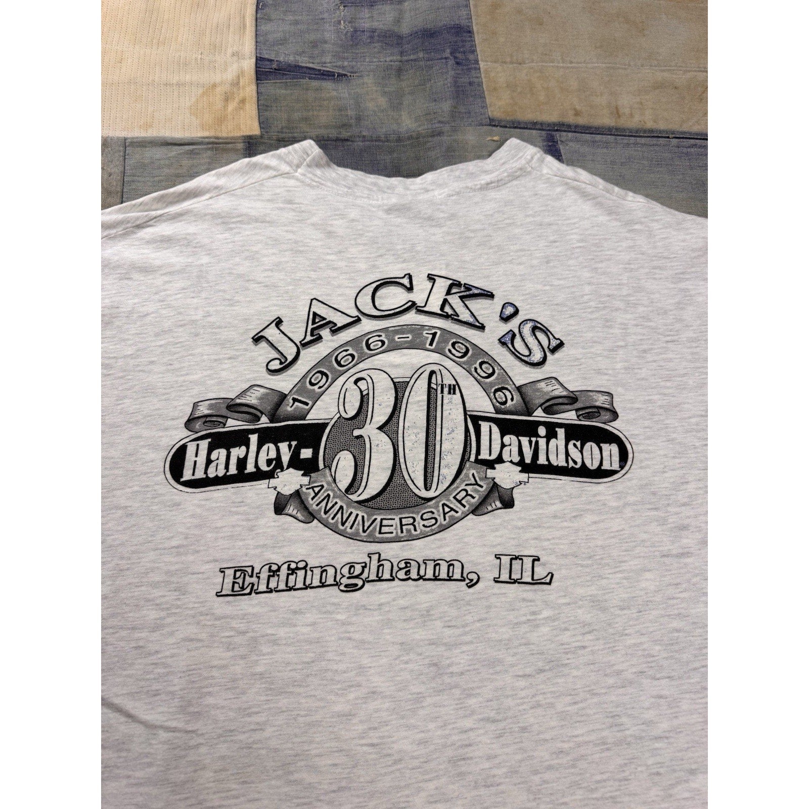 Vintage 1996 Harley Davidson 30th Anniversary Great Escape T Shirt USA XL