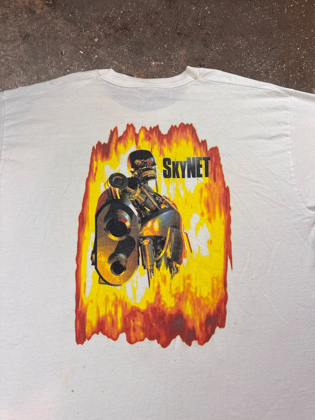 1990s SkyNet Terminator PC Video Game Promo Shirt | XL