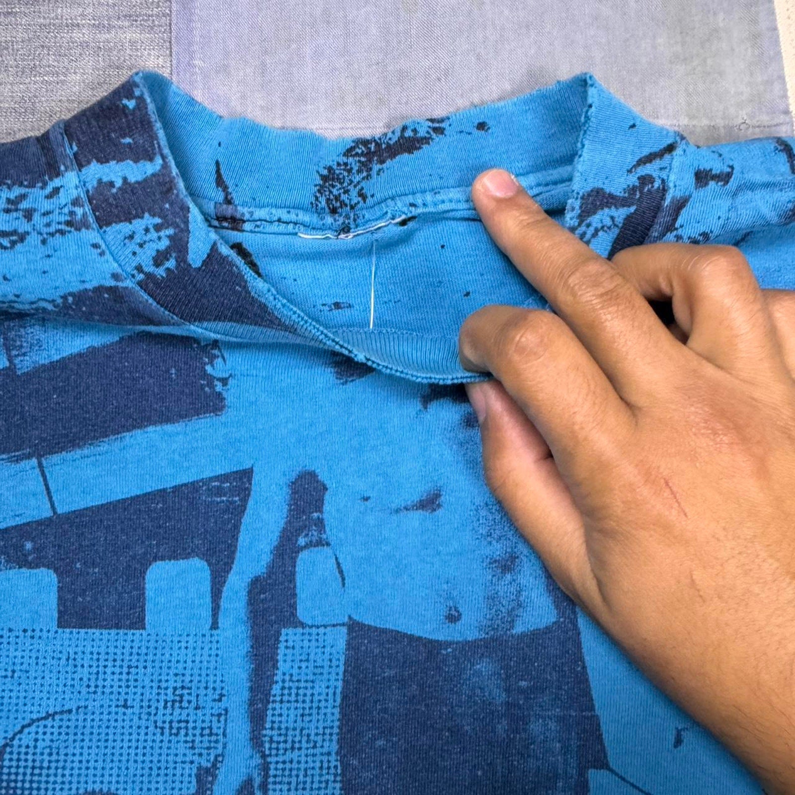 1990s surf graphic tee | Large