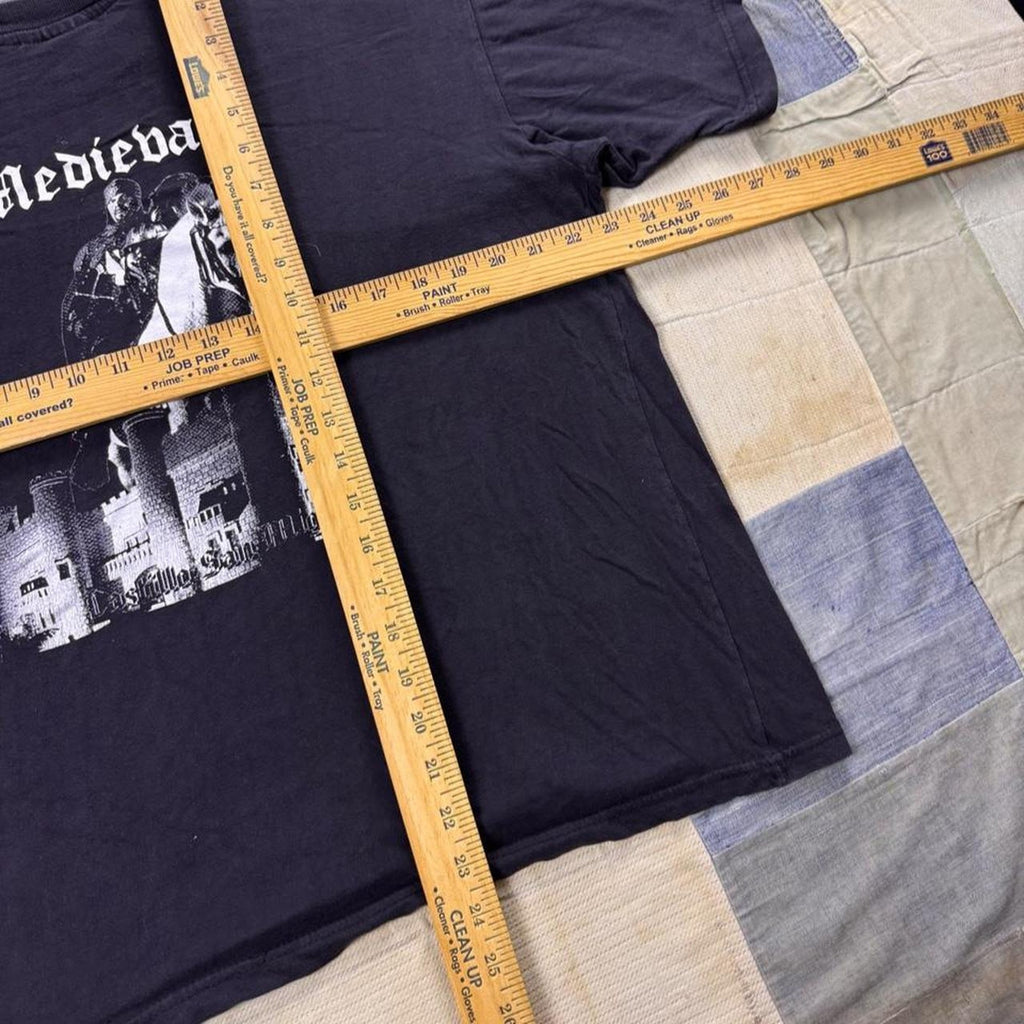 1990s Medieval Night Castillo San Miguel Tenerife Tee | XL