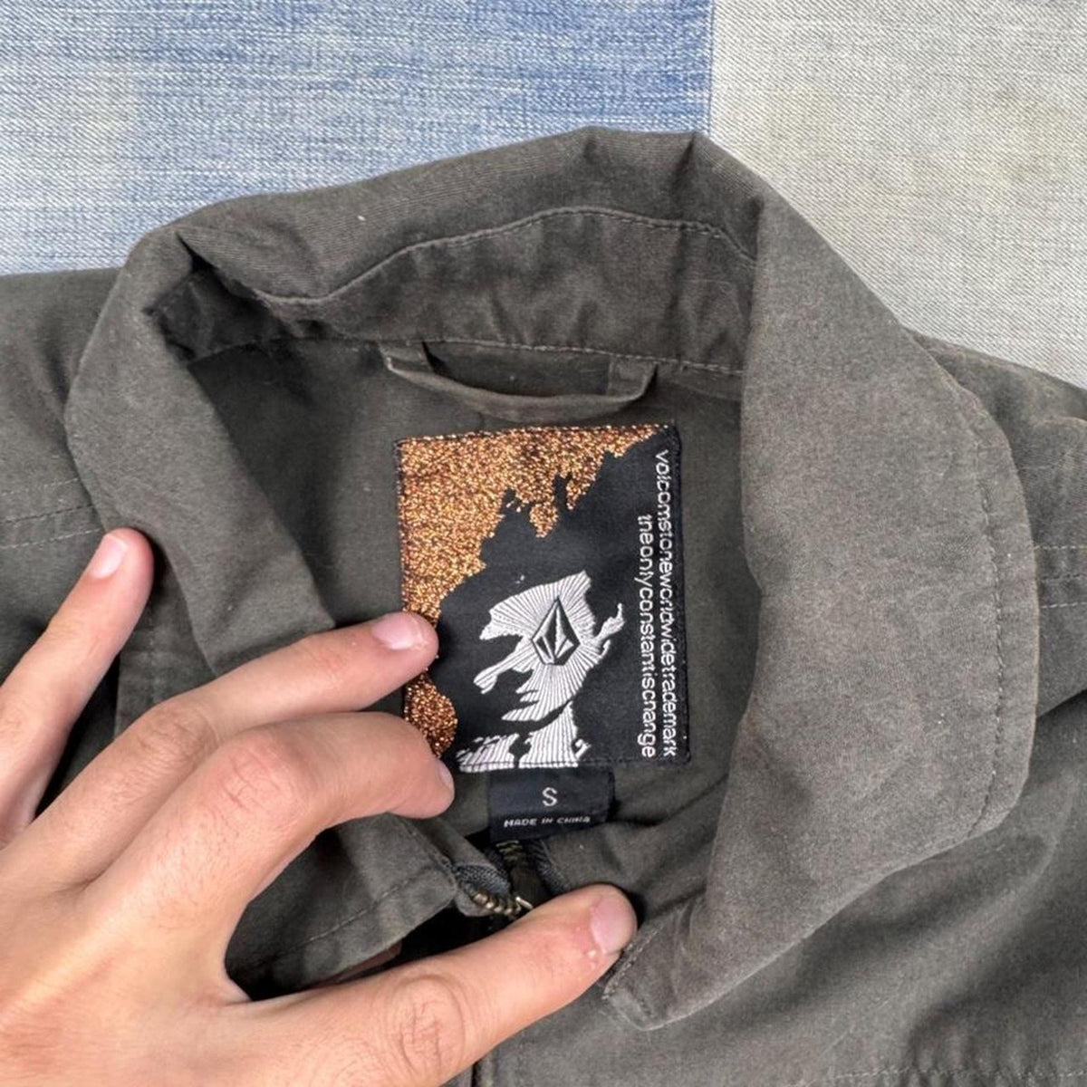 2000s Volcom Stone Zip Work Jacket | M
