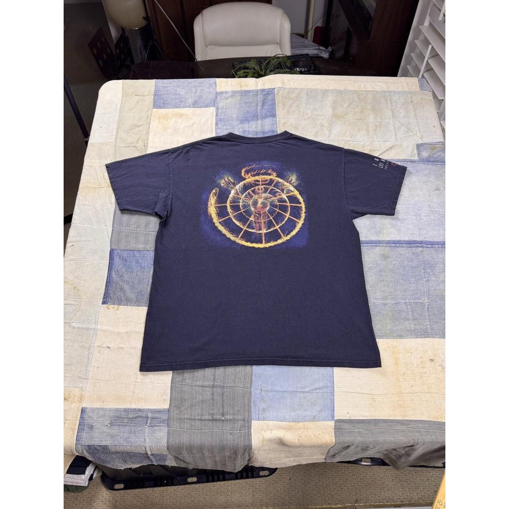 Vintage Tool Lateralus Alex Grey Double Sided Band T Shirt Blue Size Large L
