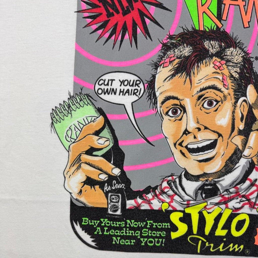 1990s Ranko Stylo Trim Cut Your Own Hair Tee | XL