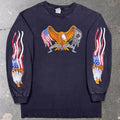 2004 Gemini Cycle Supply POW-MIA Eagle Long Sleeve Tee | Large