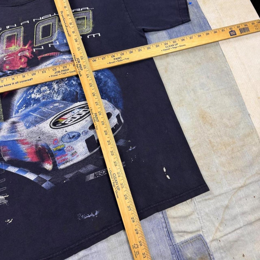 2000 NASCAR Winston Cup Millennium Schedule Racing Tee | Large