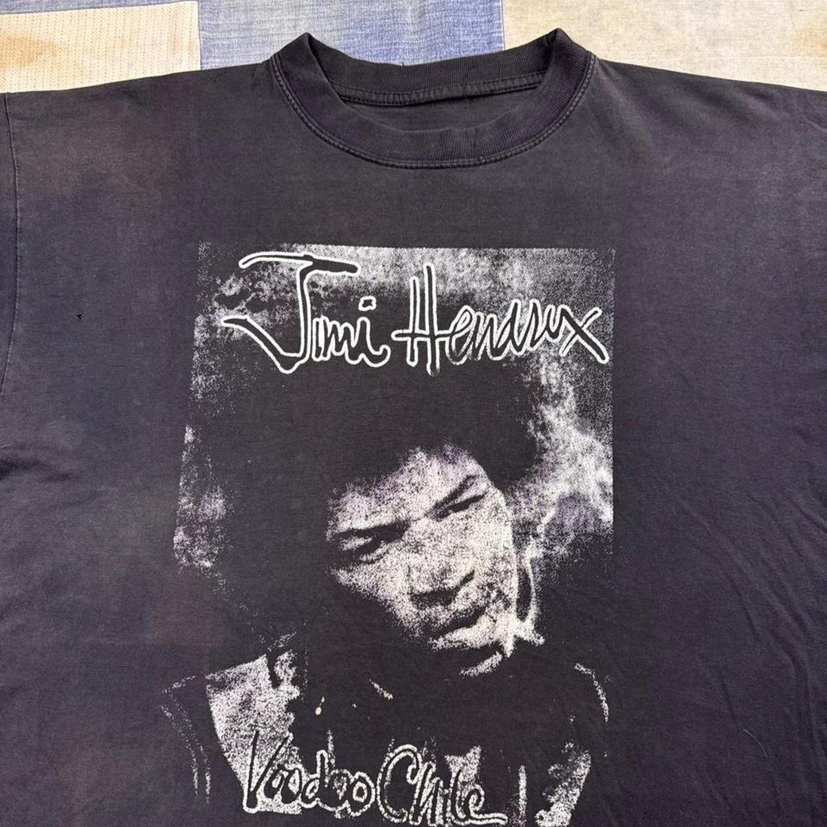 1990s Jimi Hendrix Voodoo Chile Portrait Tee | XL