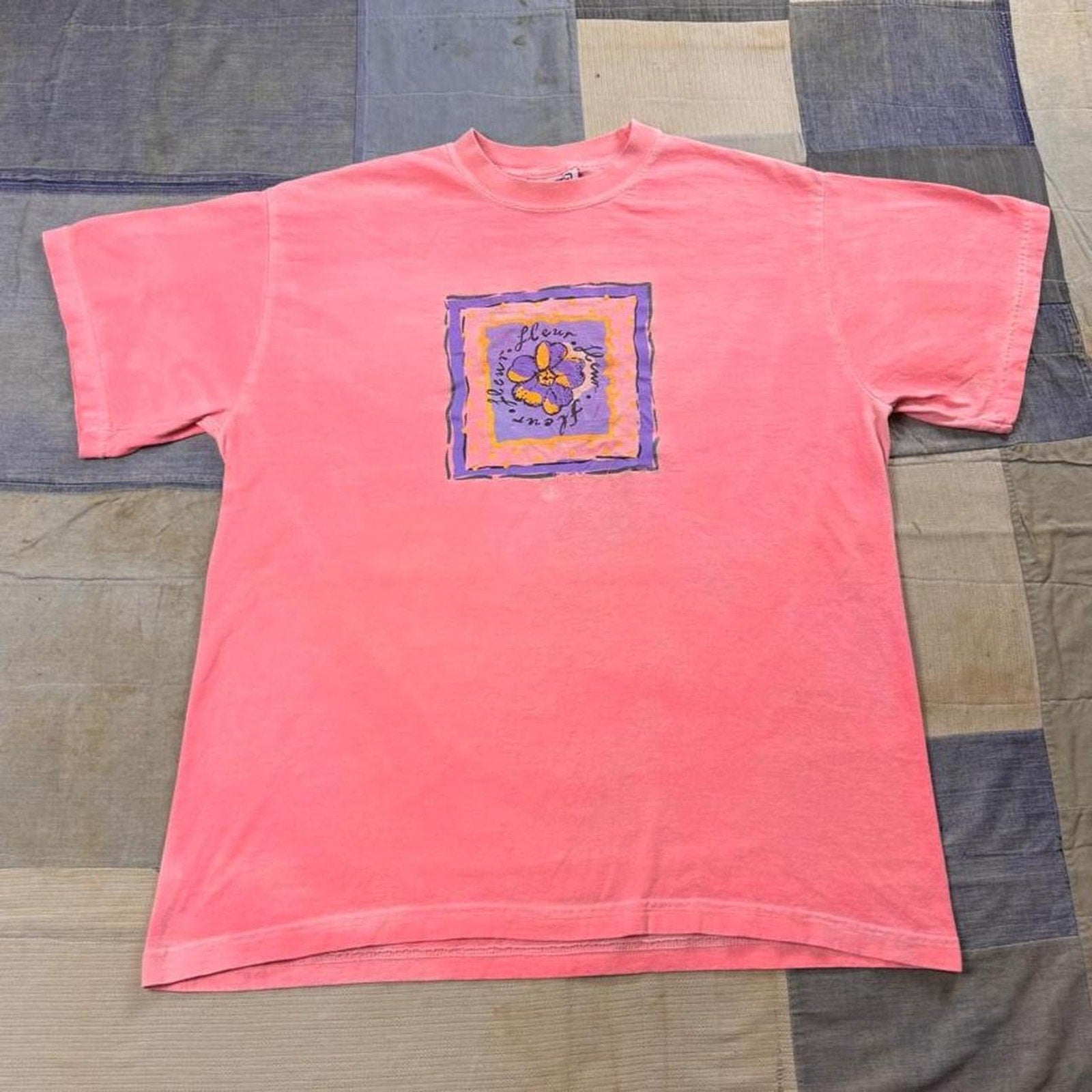 1990s Create Havoc Floral Graphic Tee | XL