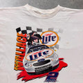 1990s Rusty Wallace Miller Lite NASCAR Racing Tee | XL