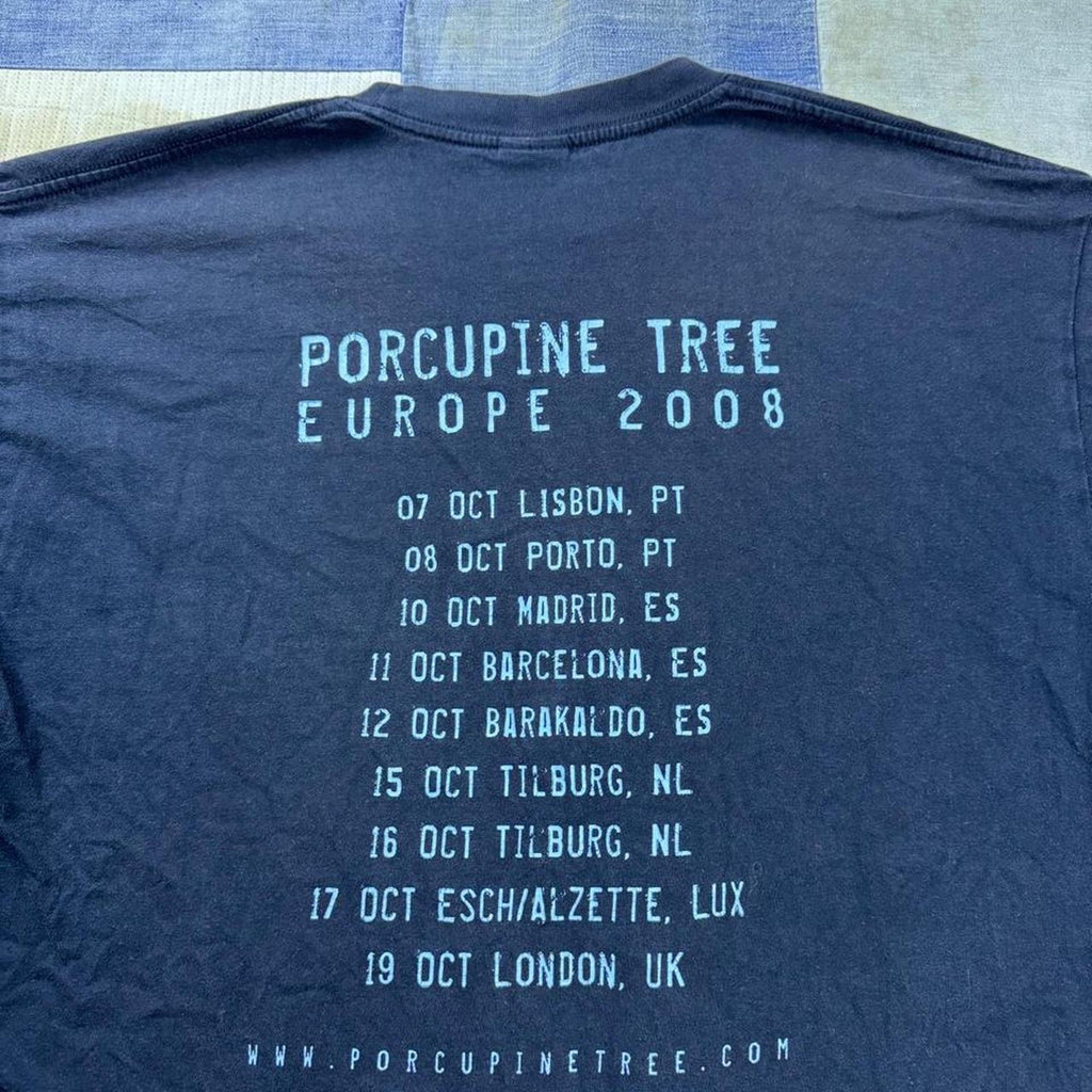 2008 Porcupine Tree Fear of a Blank Planet European Tour Tee | Large