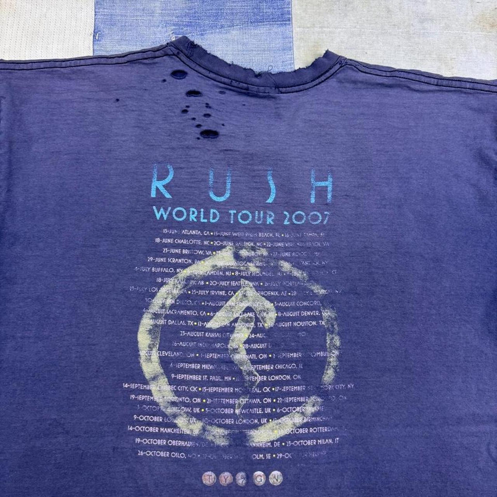 2007 Rush Snakes & Arrows World Tour Double-Sided Band Tee | XL