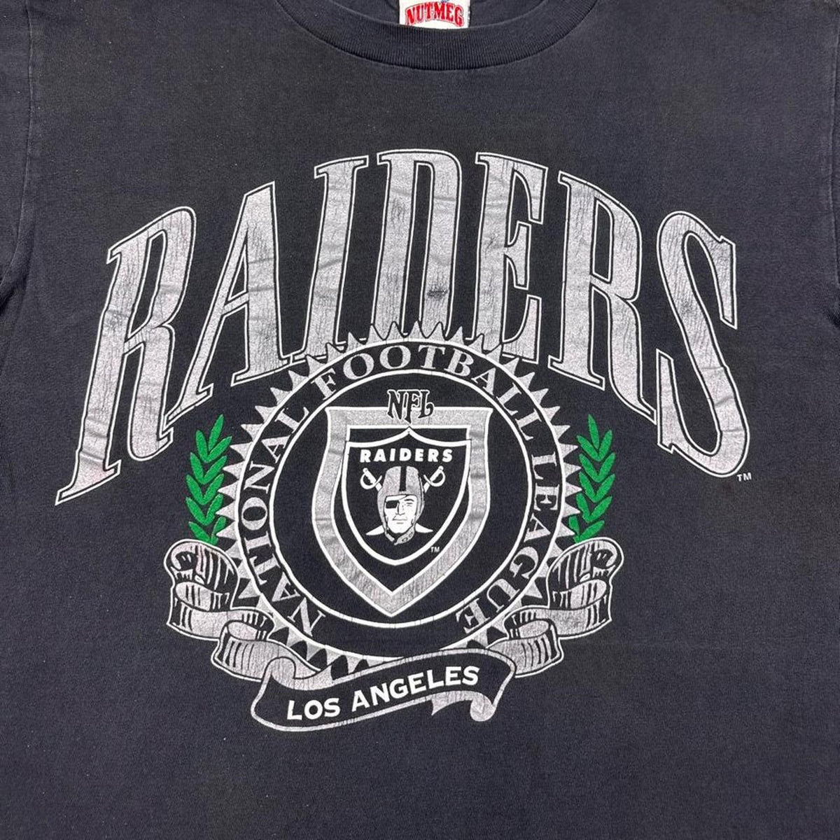 1990s Los Angeles Raiders Nutmeg Tee | M