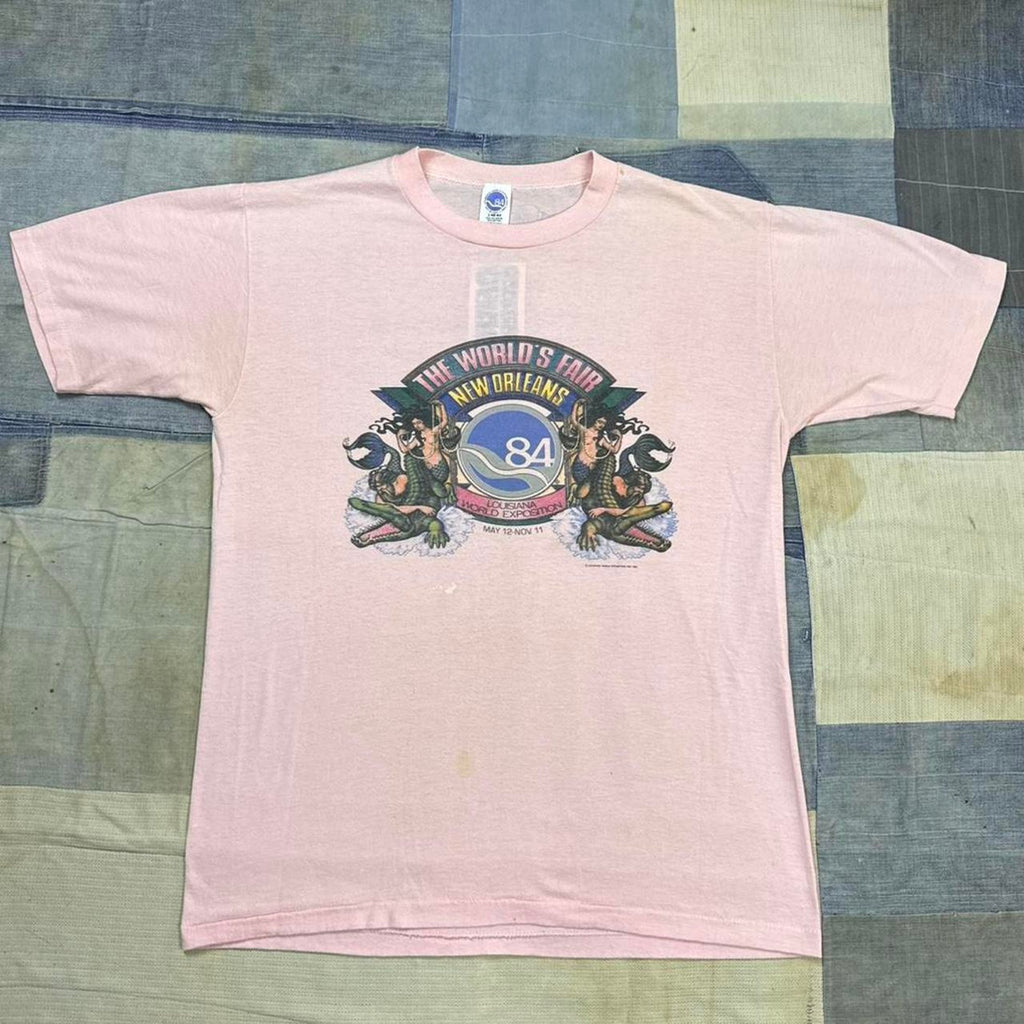 1984 New Orleans World’s Fair pink Tee | L