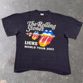 2003 The Rolling Stones Licks World Tour Tee | XL