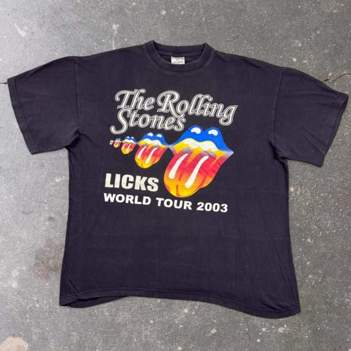 2003 The Rolling Stones Licks World Tour Tee | XL