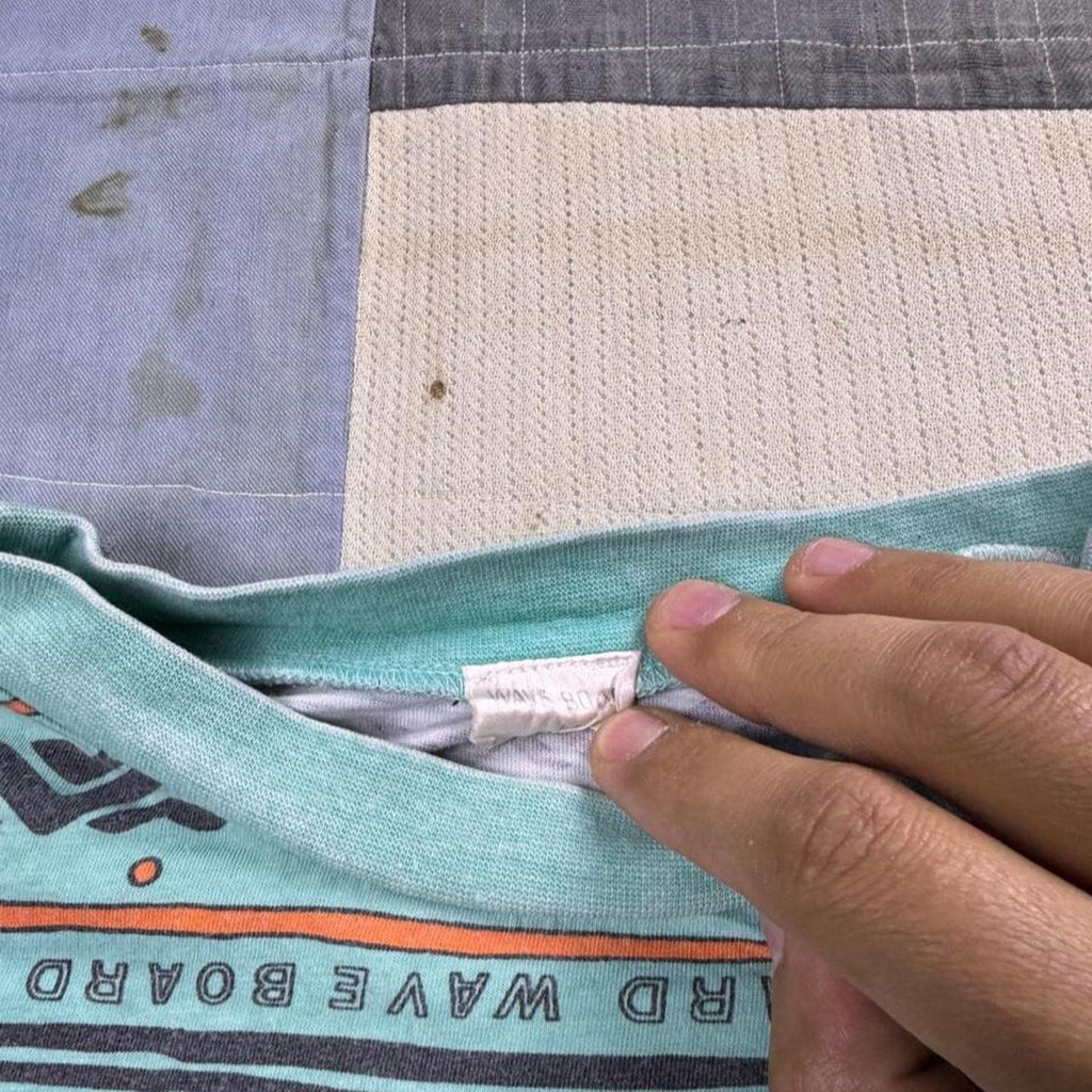 1990s Wave Board All Over Print Surf Tee | XXL