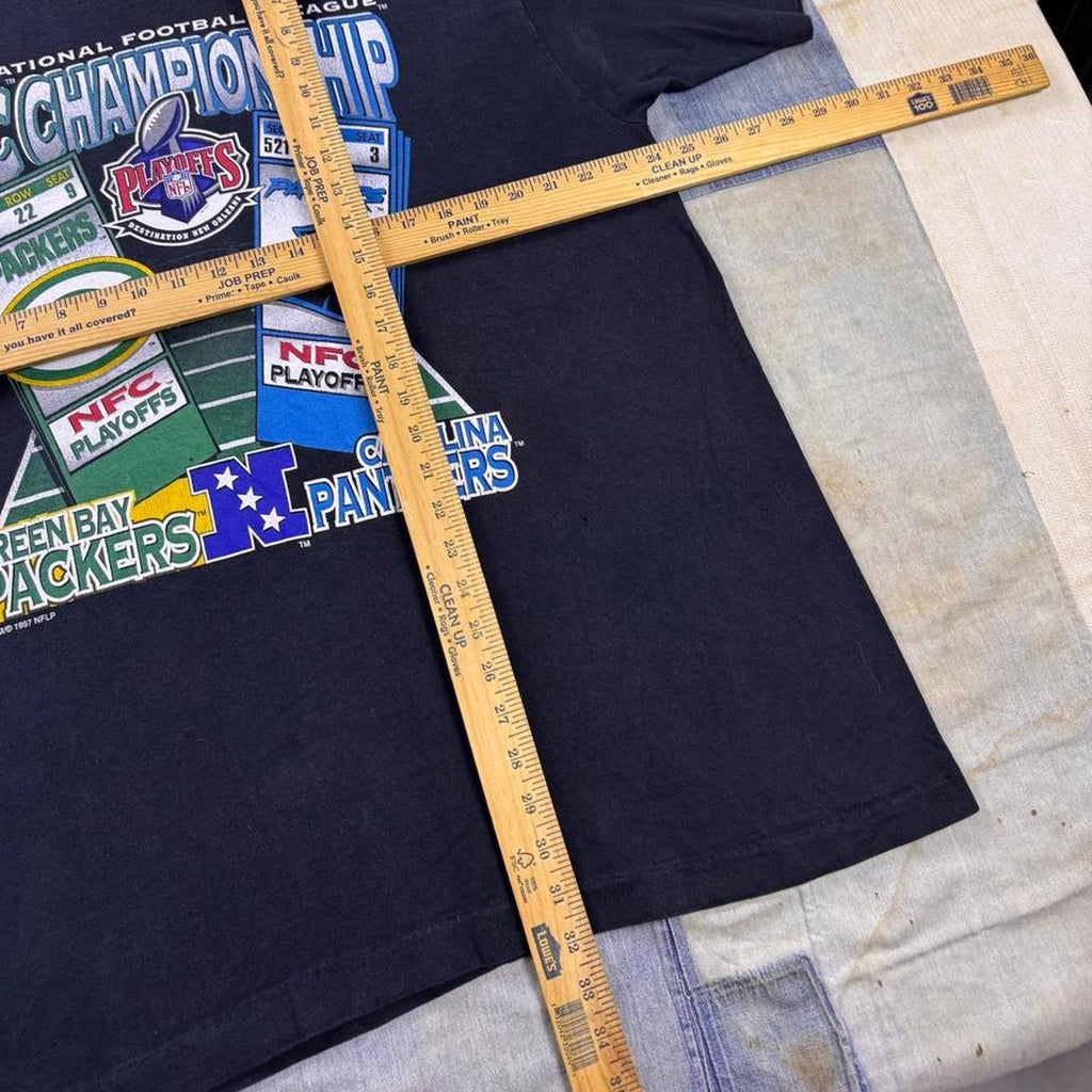 1997 Green Bay Packers vs Carolina Panthers NFC Championship Tee | XL