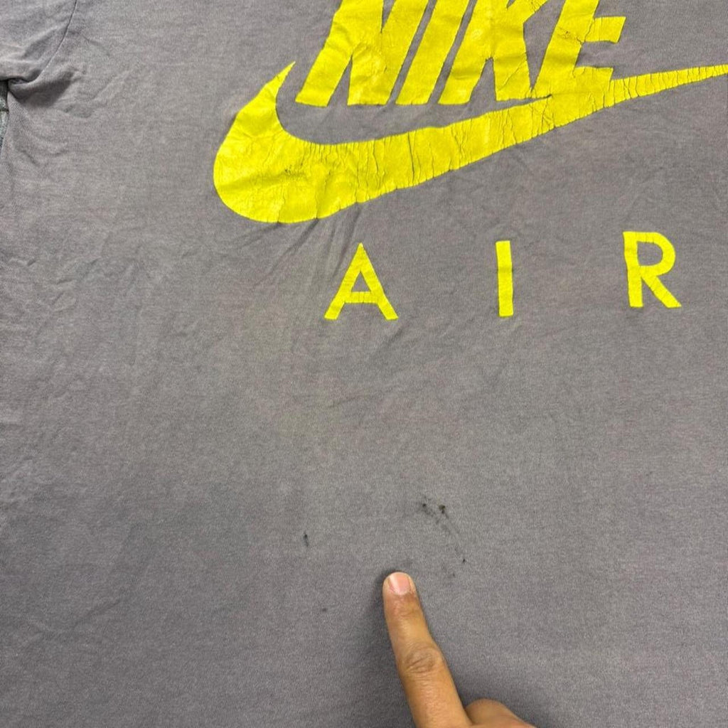 1990s Nike Air Big Swoosh Graphic Tee | Large