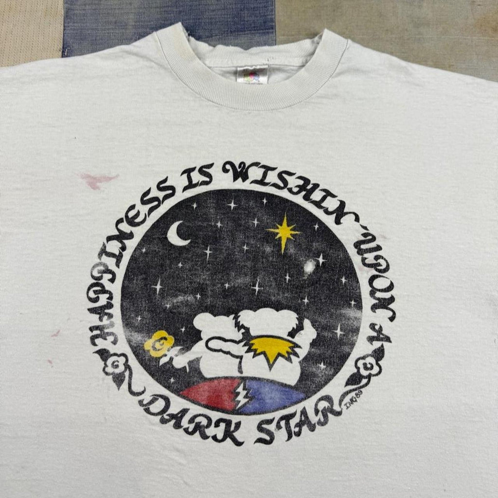 1989 Grateful Dead Dark Star Double-Sided Graphic Tee | XL