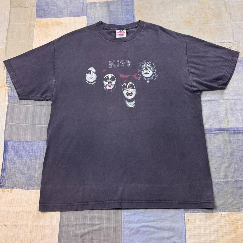 1990s KISS Debut Album Tracklist Band Tee | XL
