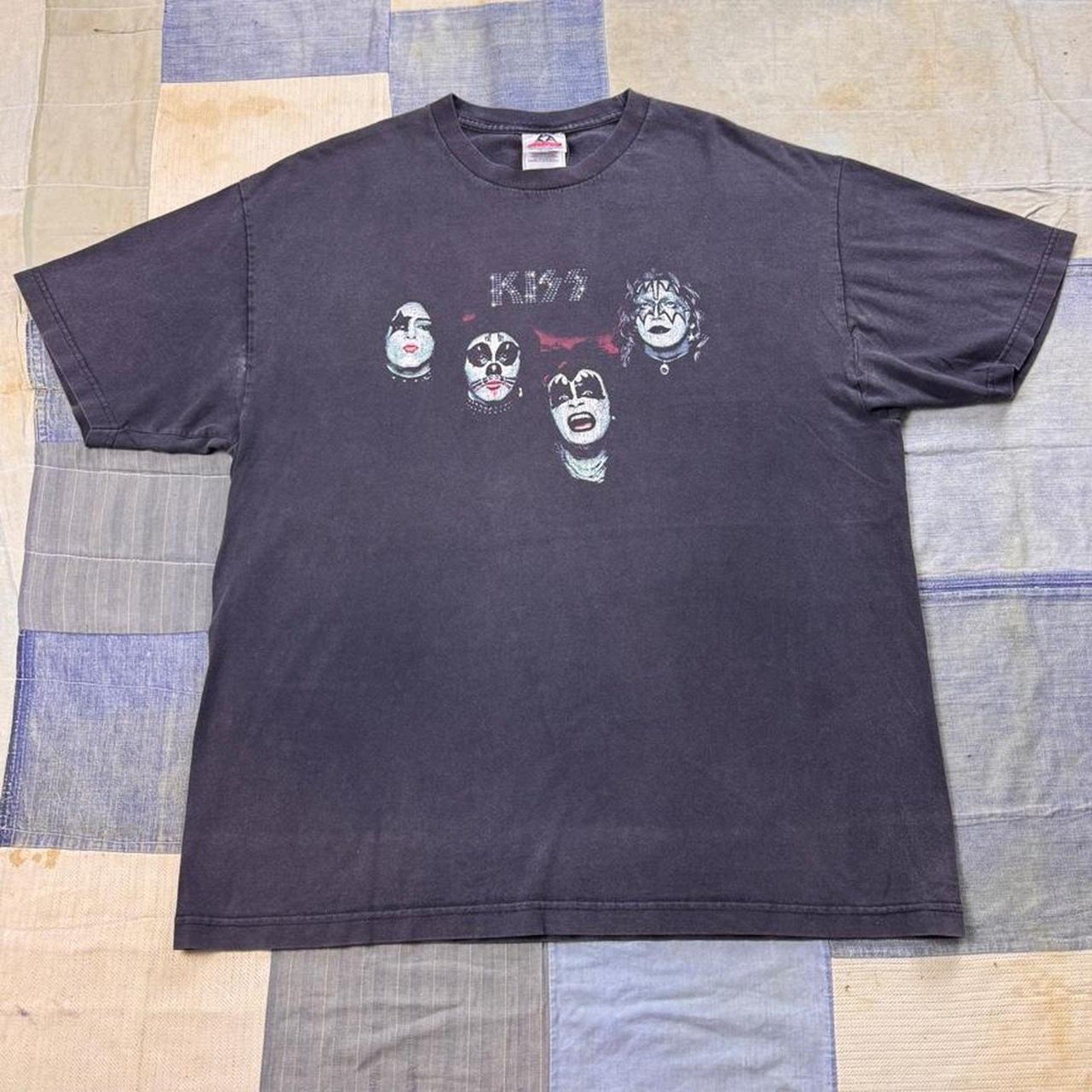 1990s KISS Debut Album Tracklist Band Tee | XL