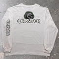 2000s Quiksilver Triple Logo Long Sleeve Tee | XL