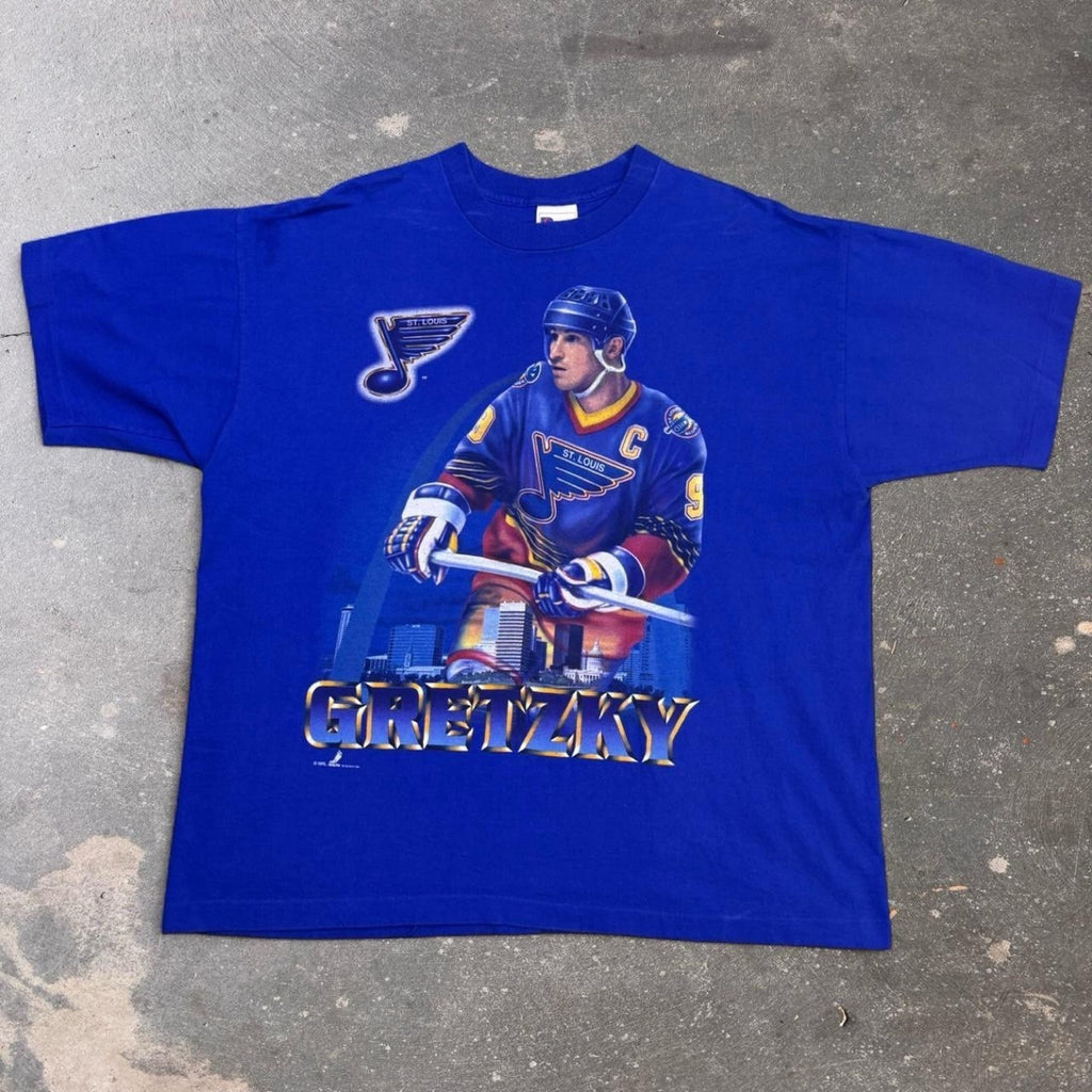 1990s Wayne Gretzky Pro Player St Louis Tee | XL