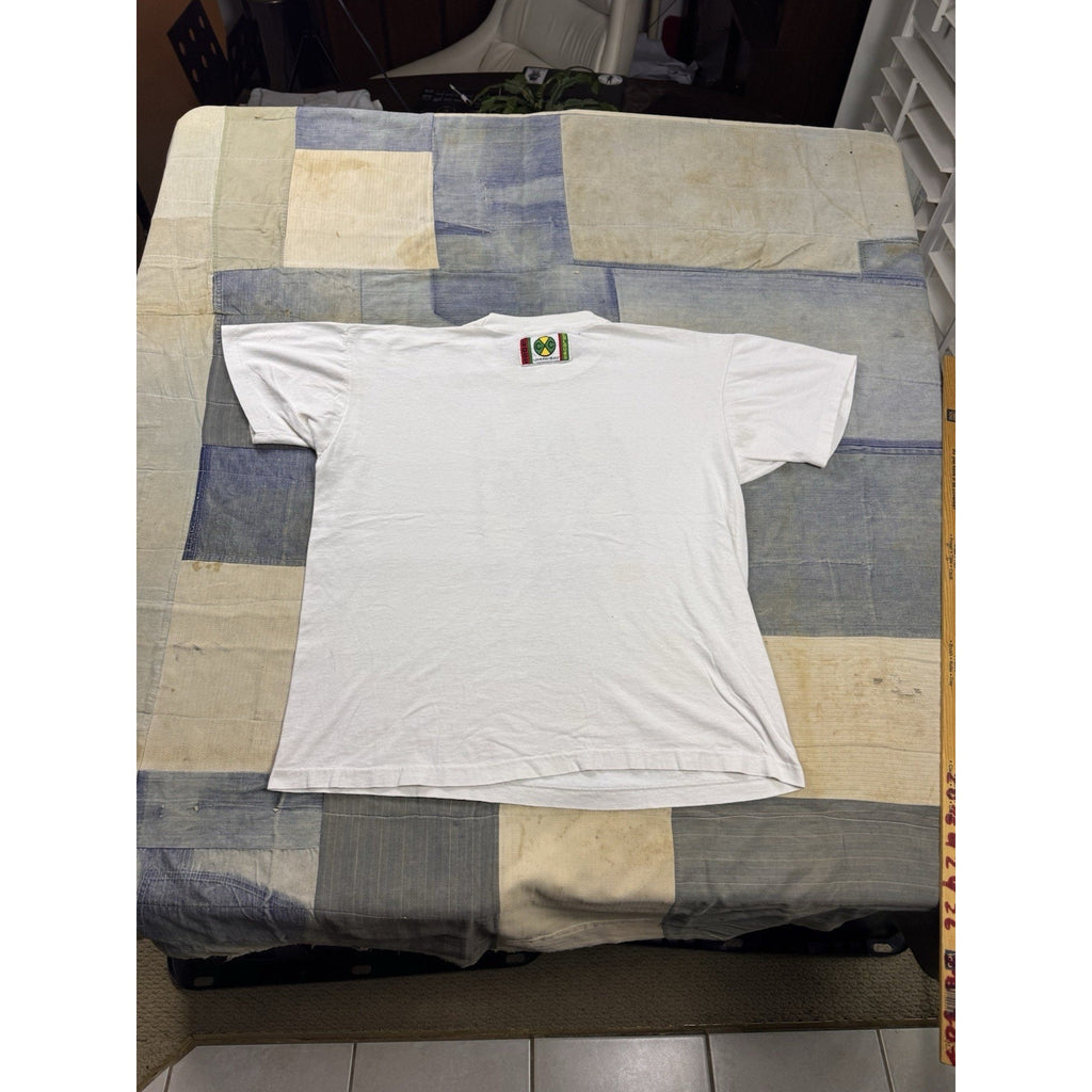 Vintage Face Race Don't Discriminate T Shirt Cross Colours 90s USA Single Stitch