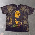 2000s Bob Marley Philcos All Over Print Reggae Graphic Tee | Large