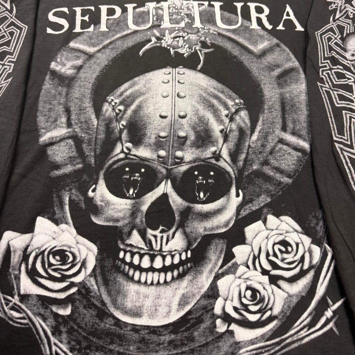 2000s Sepultura Long Sleeve Band Tee | XL
