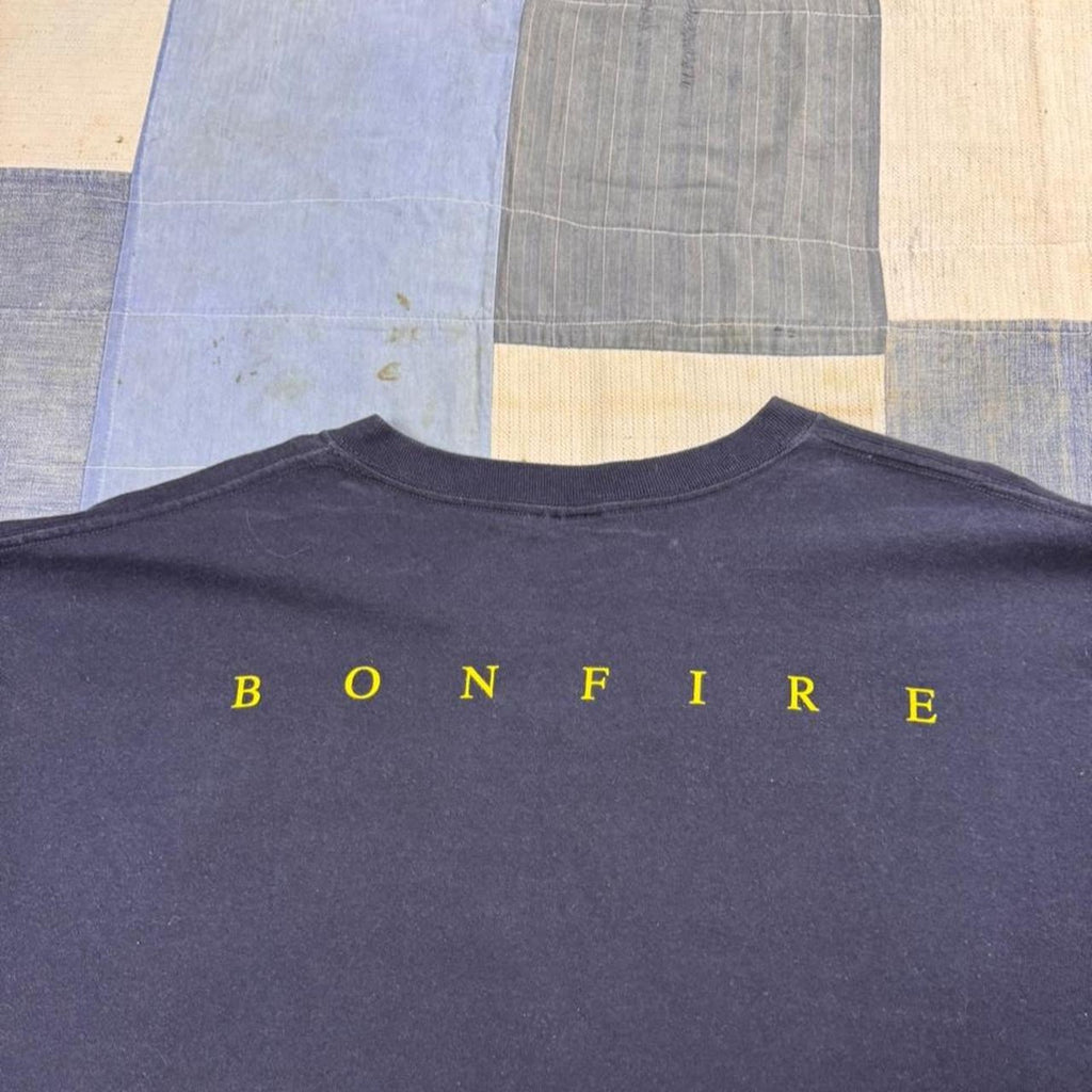 2001 AC/DC Bonfire Flame Graphic Band Tee | XL