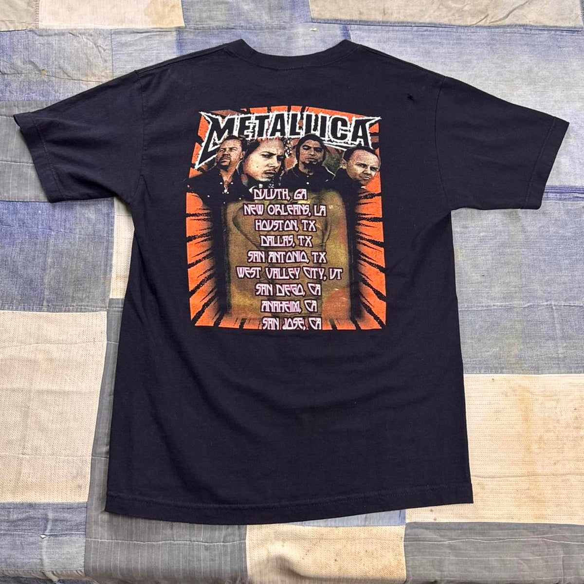 2004 Metallica Madly In Anger Tour Band Tee | Medium