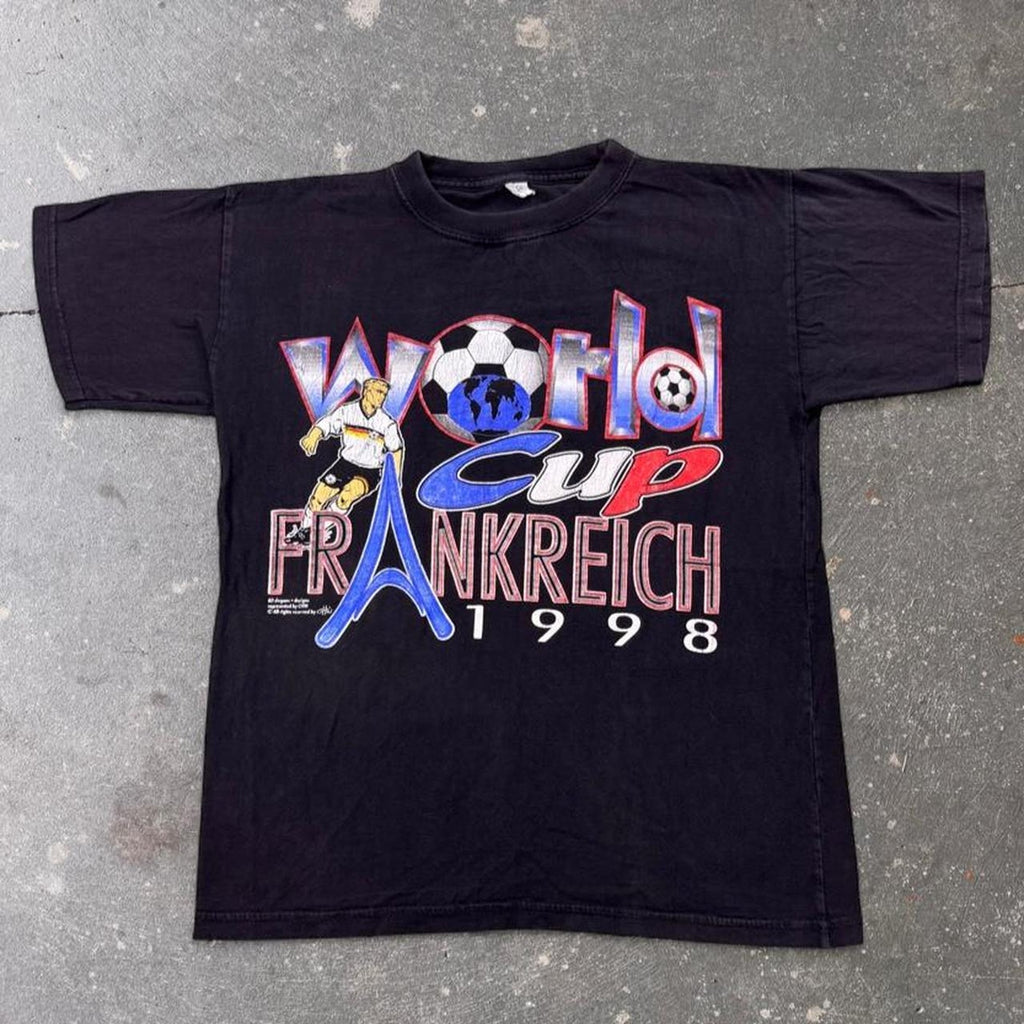 1998 World Cup Frankreich Soccer Tee | Youth Large