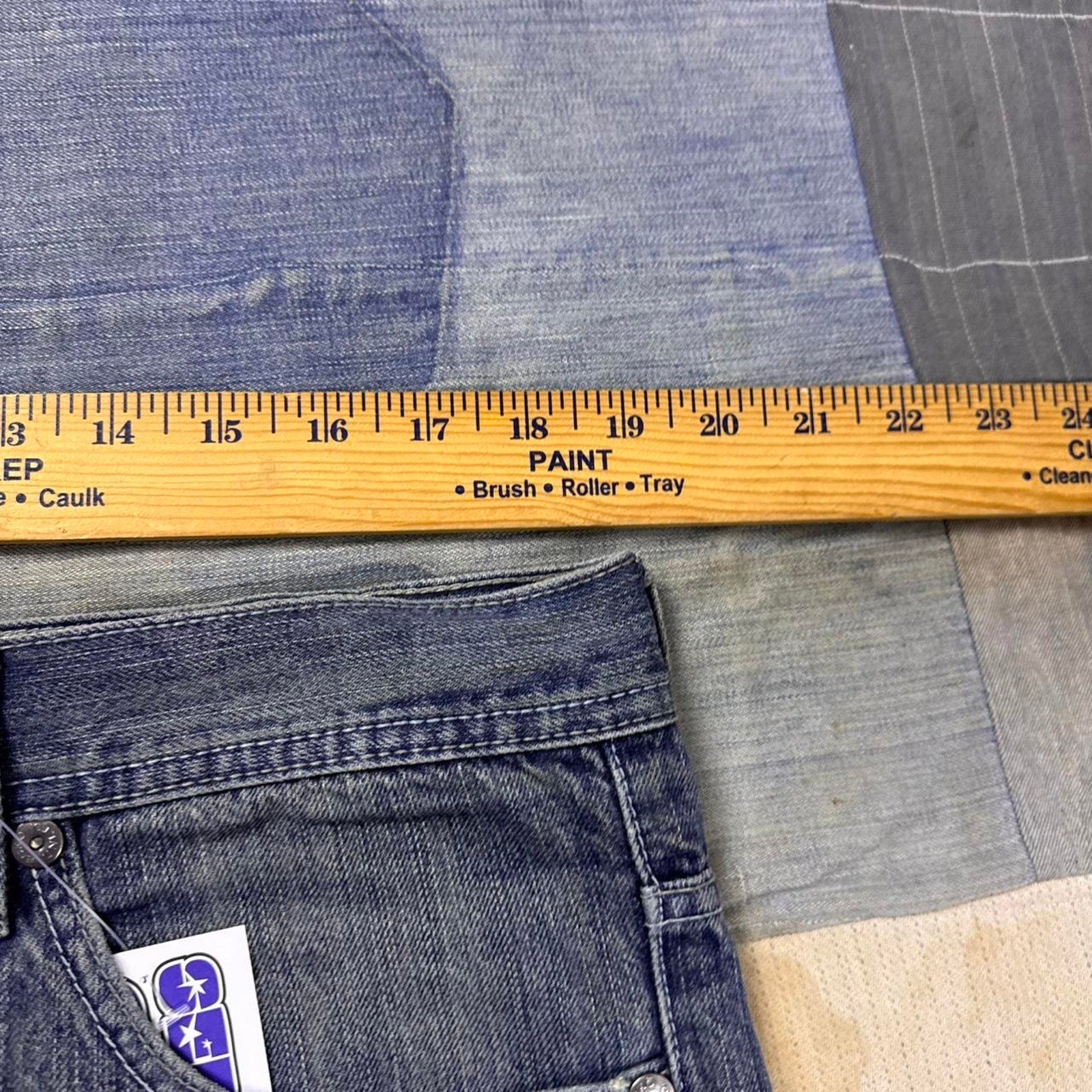 2000s Ecko Unltd Bulldog Embroidered Baggy Jeans | 36 x 31